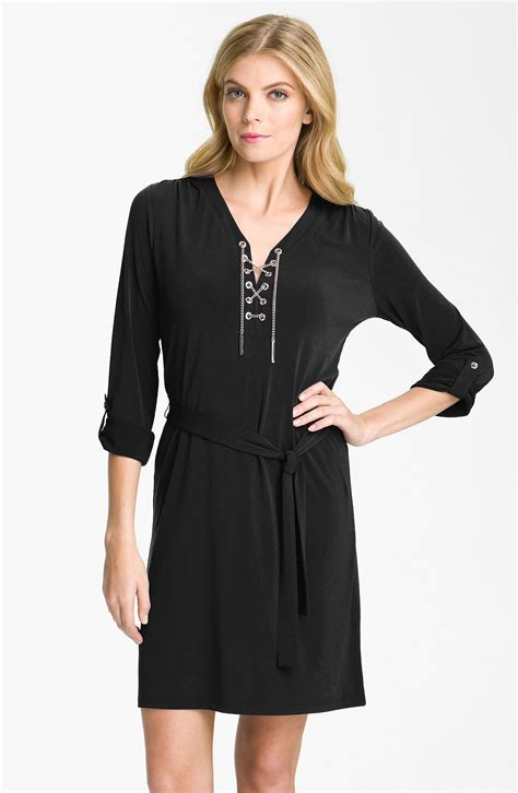 michael kors chain dress|michael kors dresses on sale.